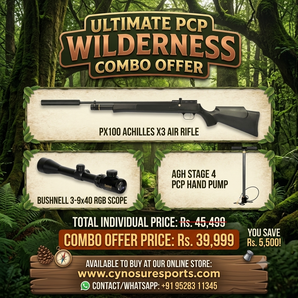PX100 Achilles X3+AGH Stage 4 Pump+Bushnell 3-9X40RGB Combo